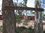 The welcoming sign