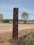 Pioneer fence strainer post