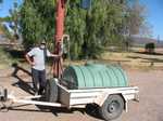 Locals get water from the dam for $50 per year for their gardens