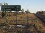 First signpost to Karumba!